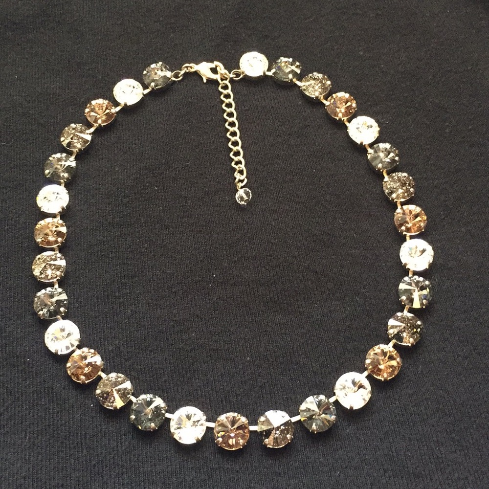Necklace Swarovski elements crystals